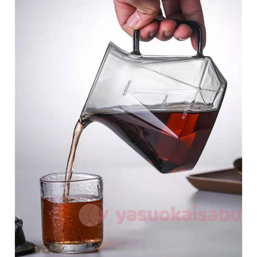 コーヒードリッパー ドリッパー コーヒーサーバーセット ハンドドリップ 耐熱ガラス おしゃれ ダイヤモンド ２ ４人分 400 ml 600 mlCYB 560