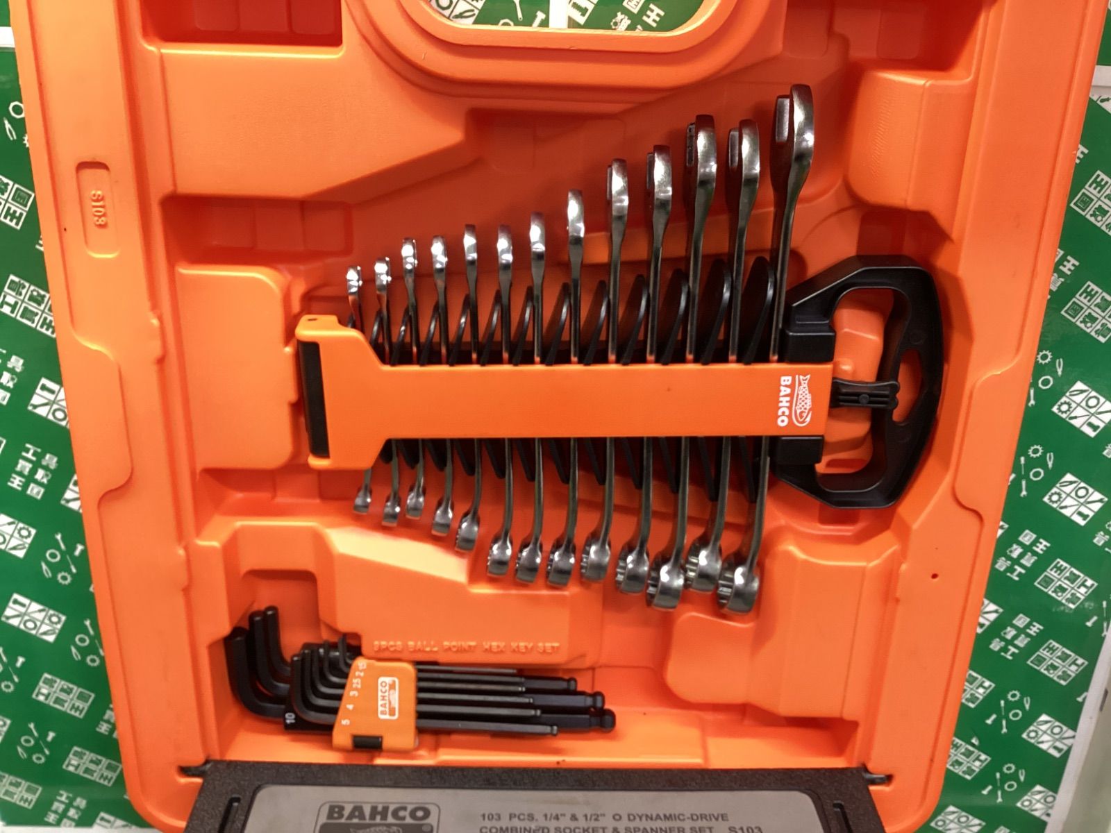 ソケットレンチ＆スパナセット