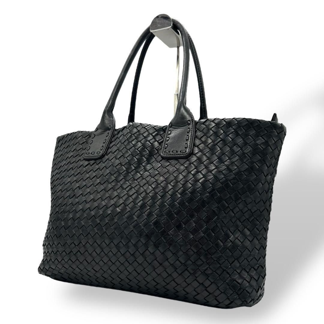 良品 1143 トートバッグ 本革 レザー イントレチャート ブラック A4 良品 1143 トートバッグ 本革 レザー イントレチャート ブラック