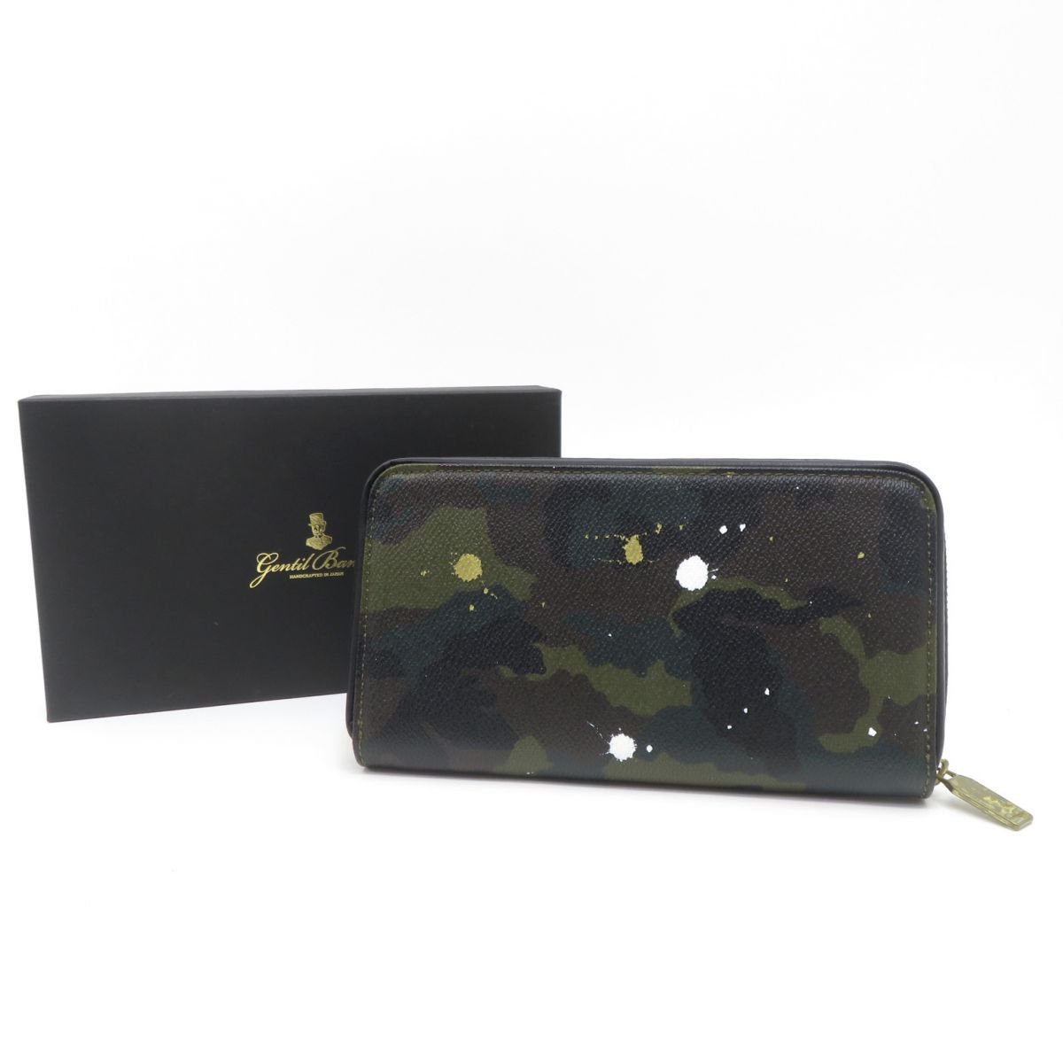 GENTIL BANDIT ジャンティバンティ 迷彩 カモ ラウンドジップロング