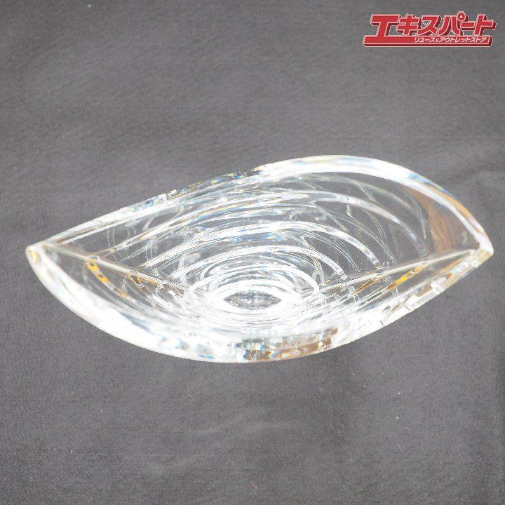 バカラ Baccarat 花瓶 ベース ウェーブ H22cm 花入れ vase
