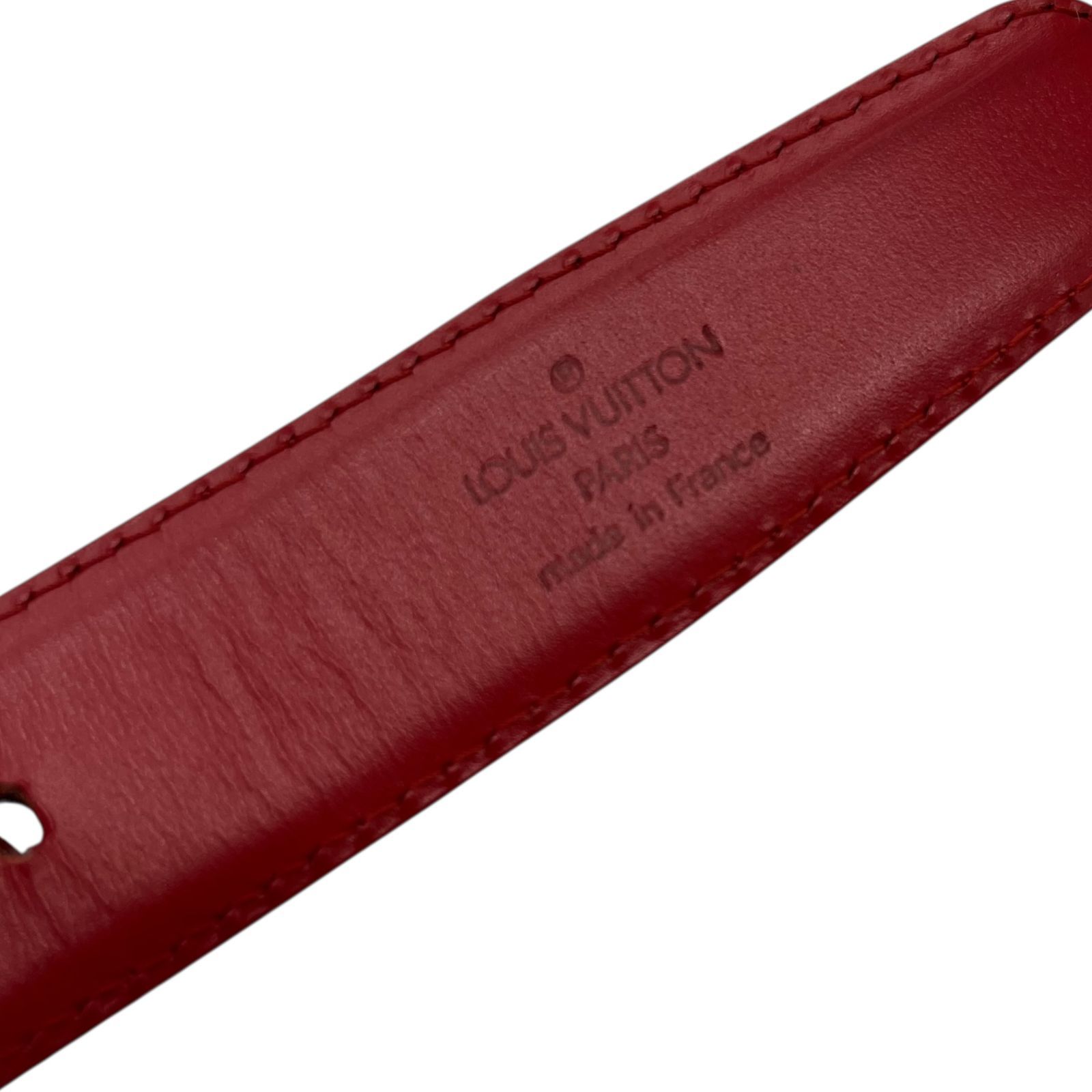 良品 LOUIS VUITTON ルイヴィトン エピ サンチュール フランス製