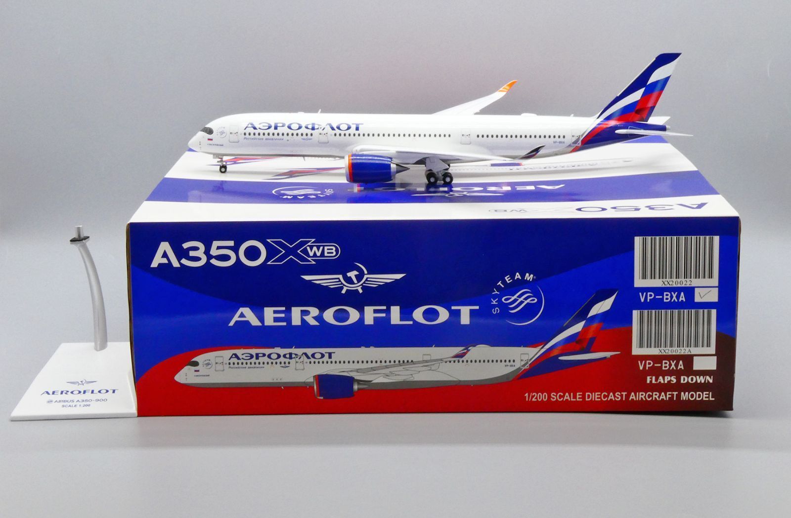 Jcwings アエロフロート A350-900 VP-BXA 1|200 XX20022