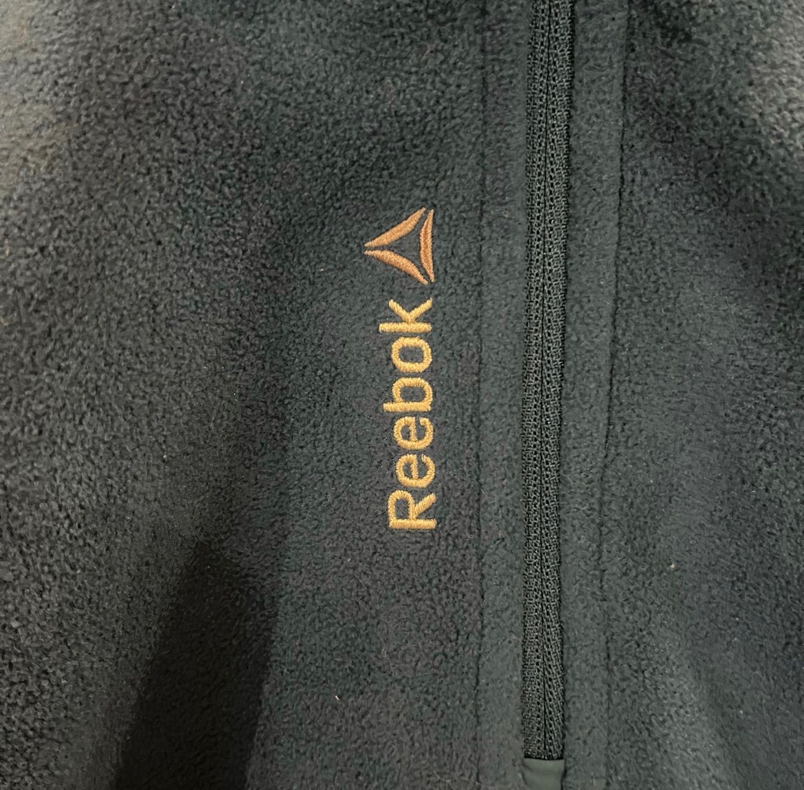 Reebok リーボック ハーフジップ フリーストップス 長袖 青 レディース