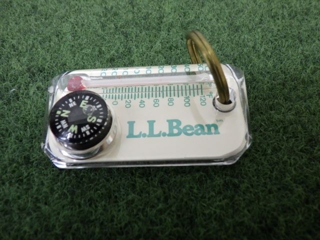 りゅうさん　LLBean コンパス 温度計 キーホルダー りゅうさん様専用 LLBean コンパス 温度計 キーホルダー - メルカリ