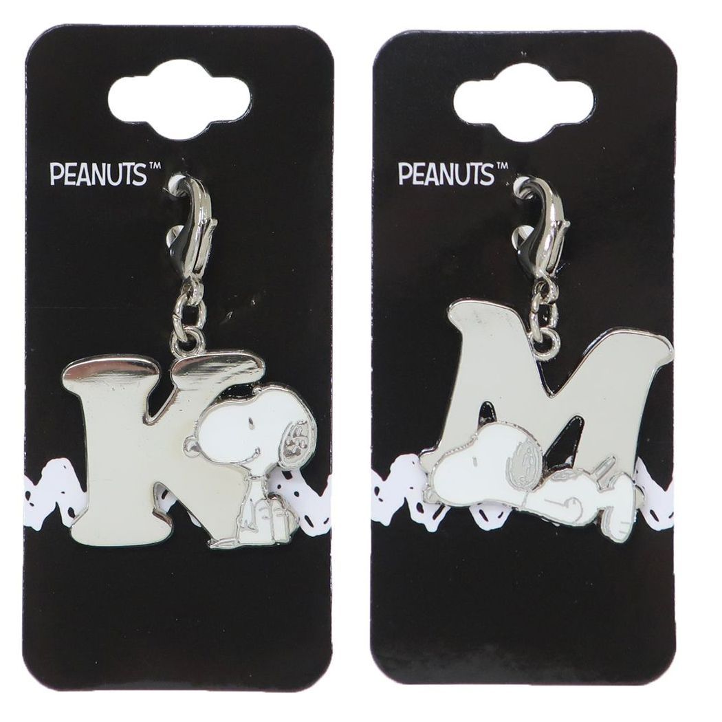 SALE！○ラッピング無料○【SNOOPY/スヌーピー イニシャルメタル