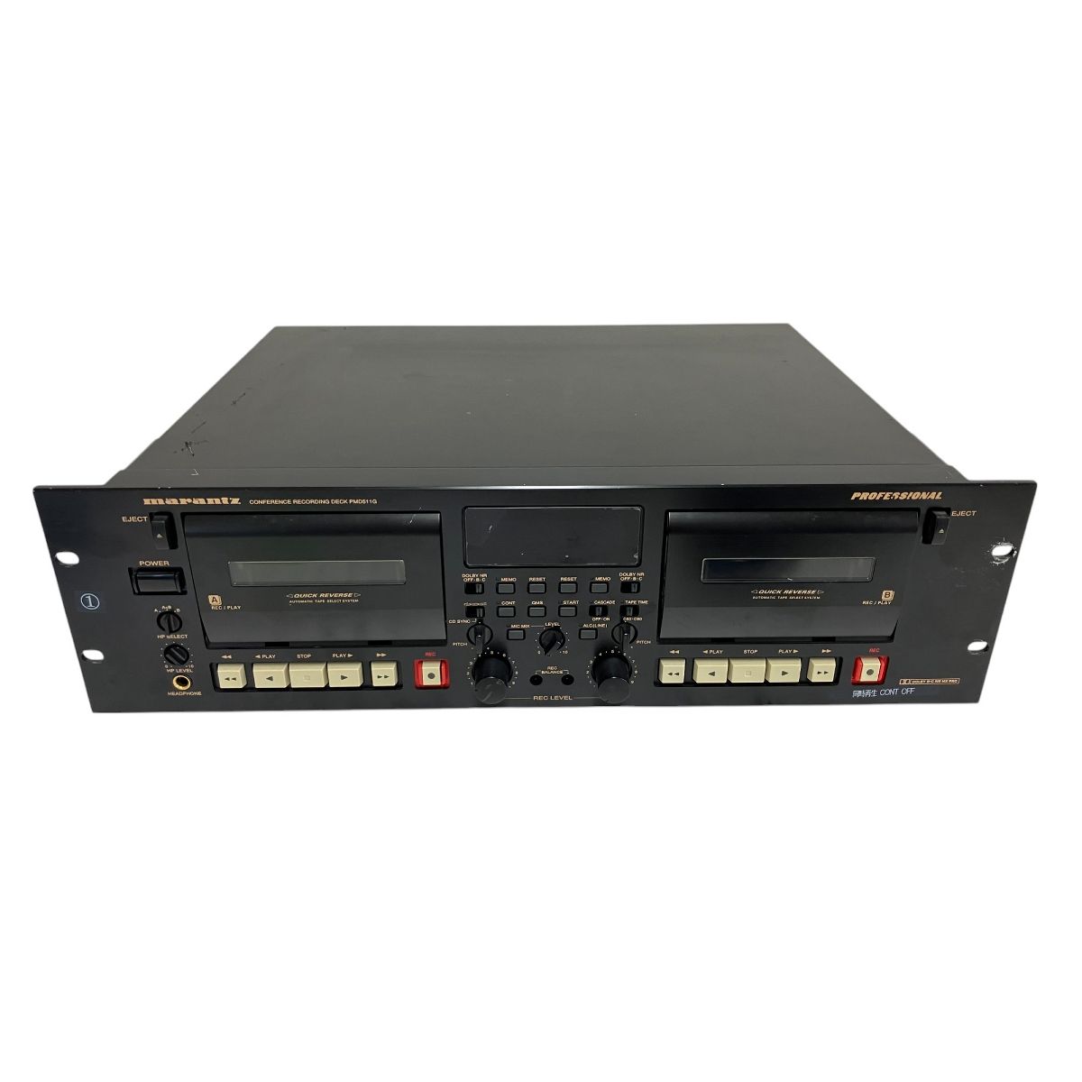 marantz PMD511G カセットデッキ CONFERENCE RECORDING DECK ジャンク T9946748
