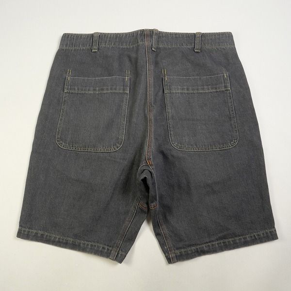 Size【L】 TENDERLOIN テンダーロイン DENIM SHORTS WASH BLACK 