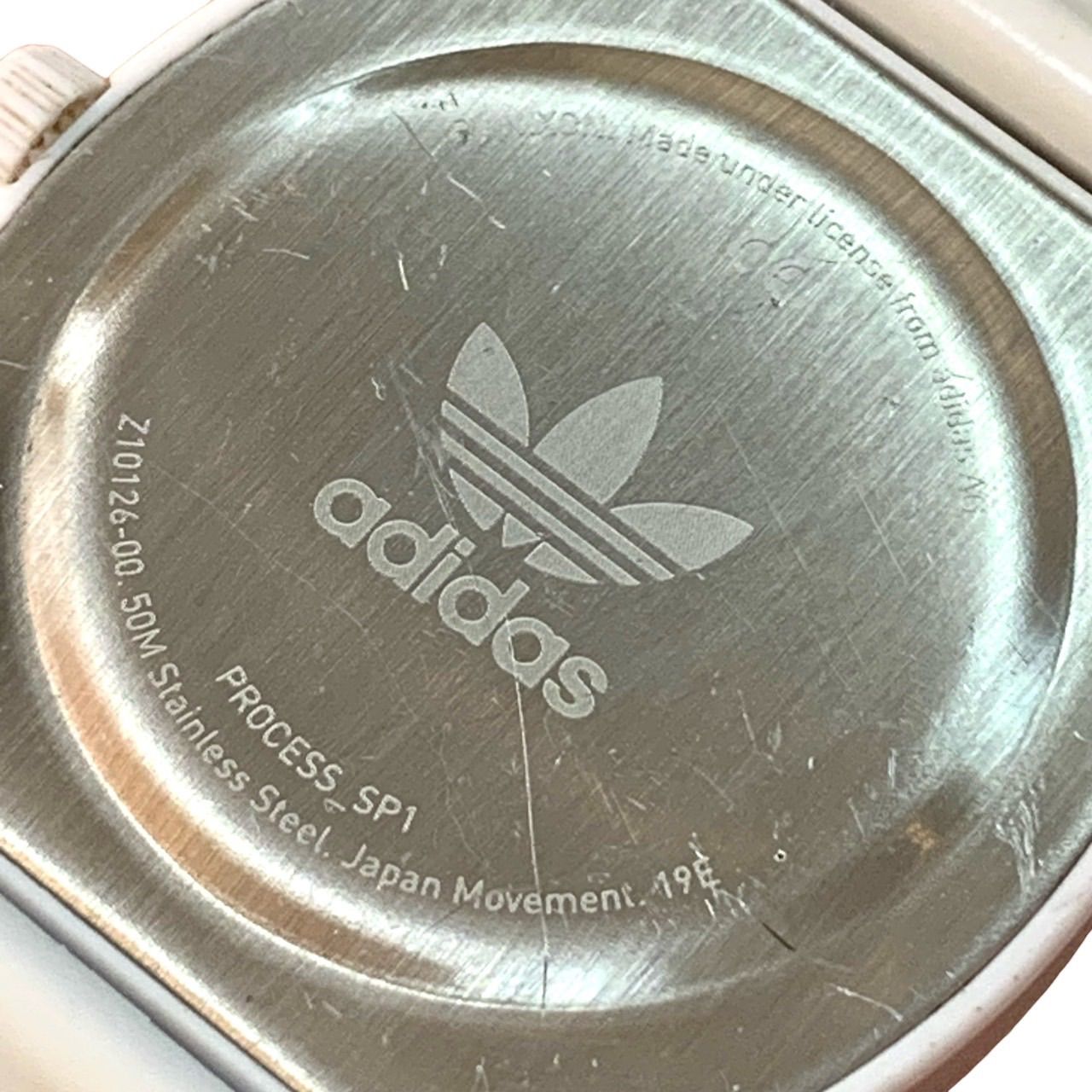 adidas オファー シリコンラバー 時計 黄ばみ