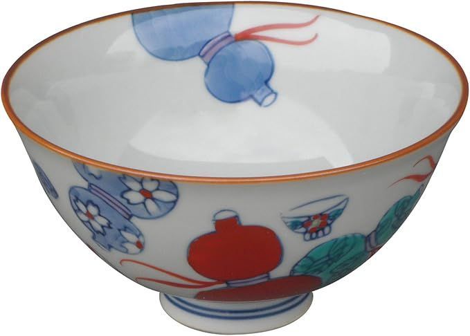 有田焼 徳七窯 瓢尽くし 飯碗 (小) 26965