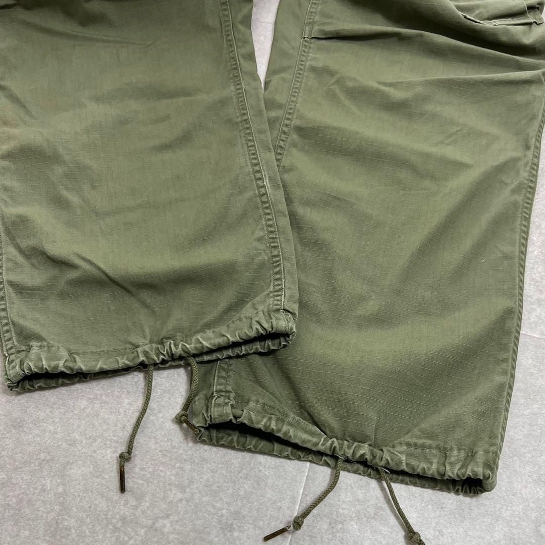 希少　アメリカ軍　ジャングルファティーグパンツ　4th SMALL 60s 古着 希少 アメリカ軍 ジャングルファティーグパンツ 4th SMALL 60s