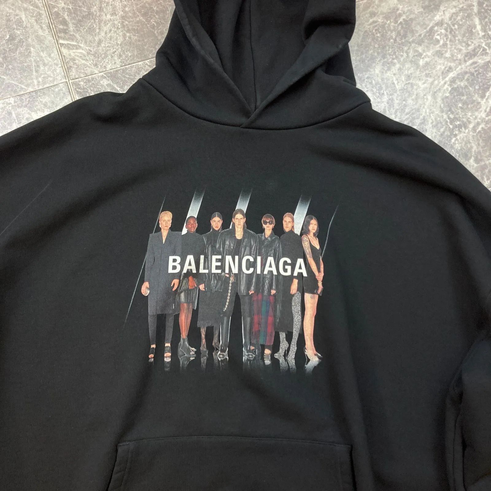 バレンシアガ 20AW REAL BALENCIAGA コットン パーカー S リアル