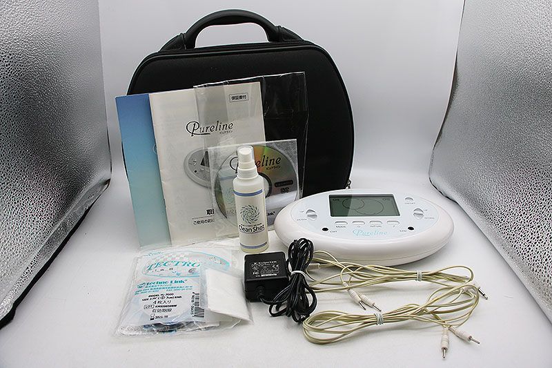 ピュアライン EMS ピュアライン Vスティック 新品パッド付き 高周波EMS