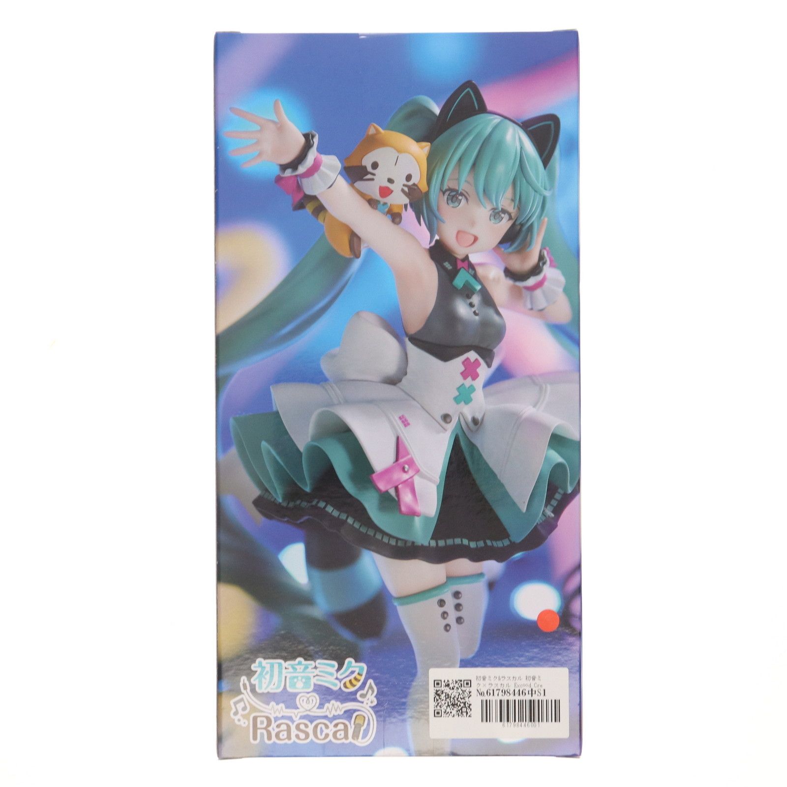 バーチャルシンガー フィギュア6点セット 初音ミク&ラスカル 初音ミク×ラスカル Exc∞d Creative Figure