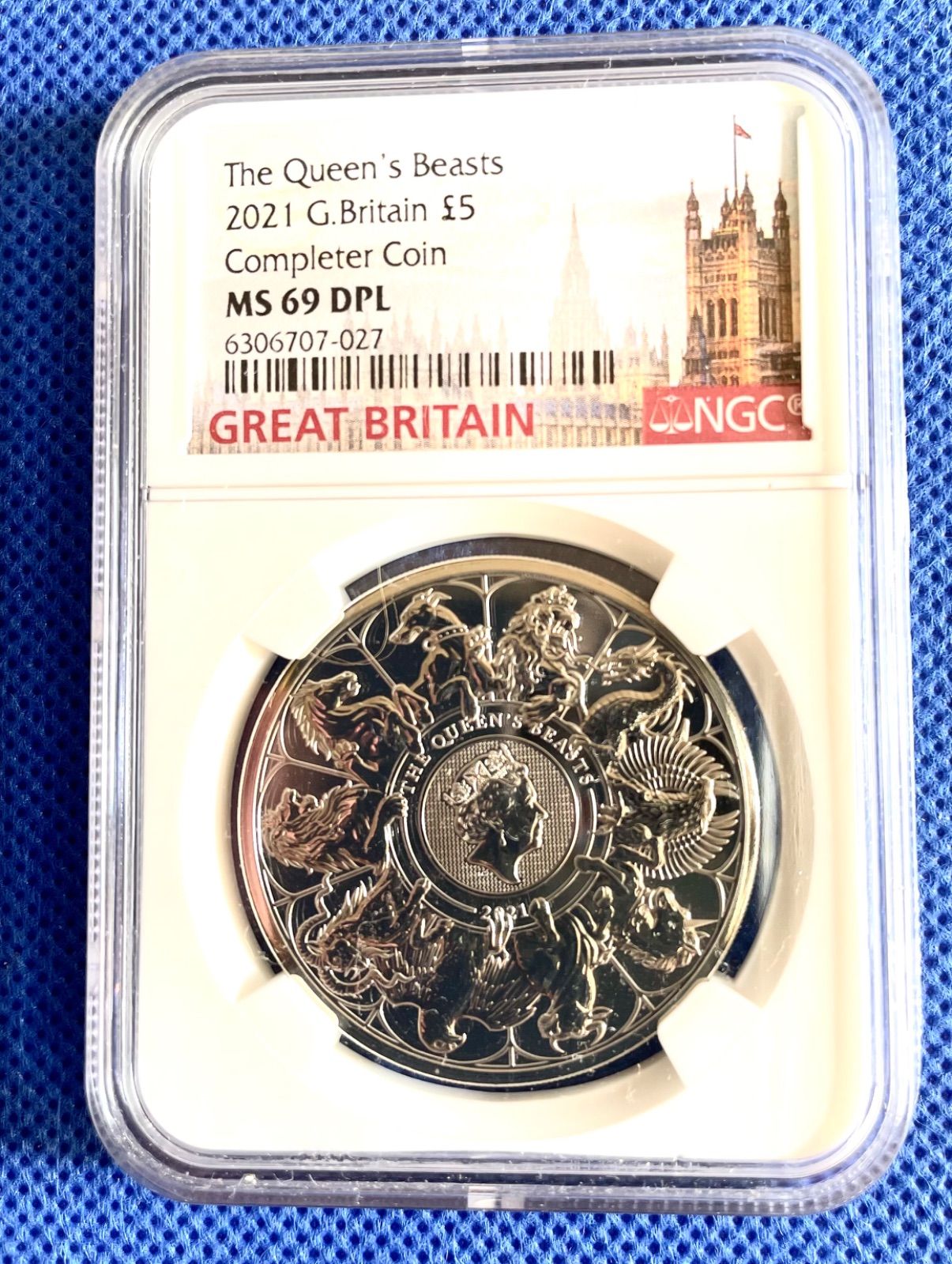 ☆NGC準最高鑑定☆2021 G.Britain £5 Completer Coin イギリス クィーンズビースト The Queen's  Beasts NGC MS69 DPL GREAT BRITAIN 最終シリーズ - メルカリ