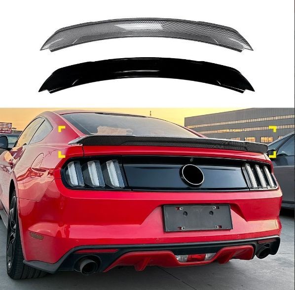 フォード マスタング MK6 2015-2025 用 リアスポイラー ABS製 2色 空力性能向上