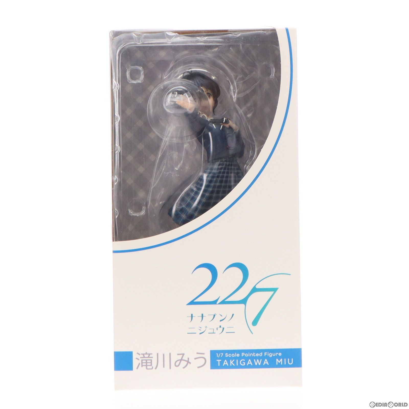 美品 フィギュア 22/7 滝川みう アニプレックス ステッカー無し ANIPLEX+限定 滝川みう(たきがわみう) 22/7(ナナ