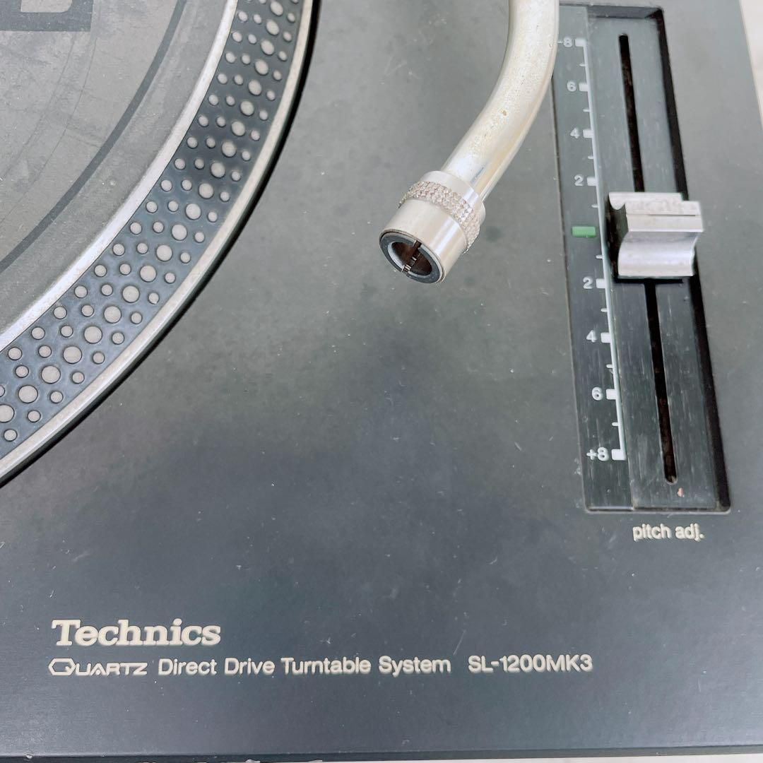 テクニクス ターンテーブル SL-1200MK3 音響 ブラック N1047