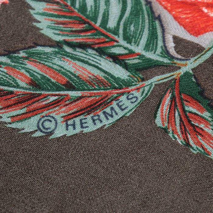 美品】HERMES エルメス スカーフ カレジェアン140 LA ROSEE Anne  