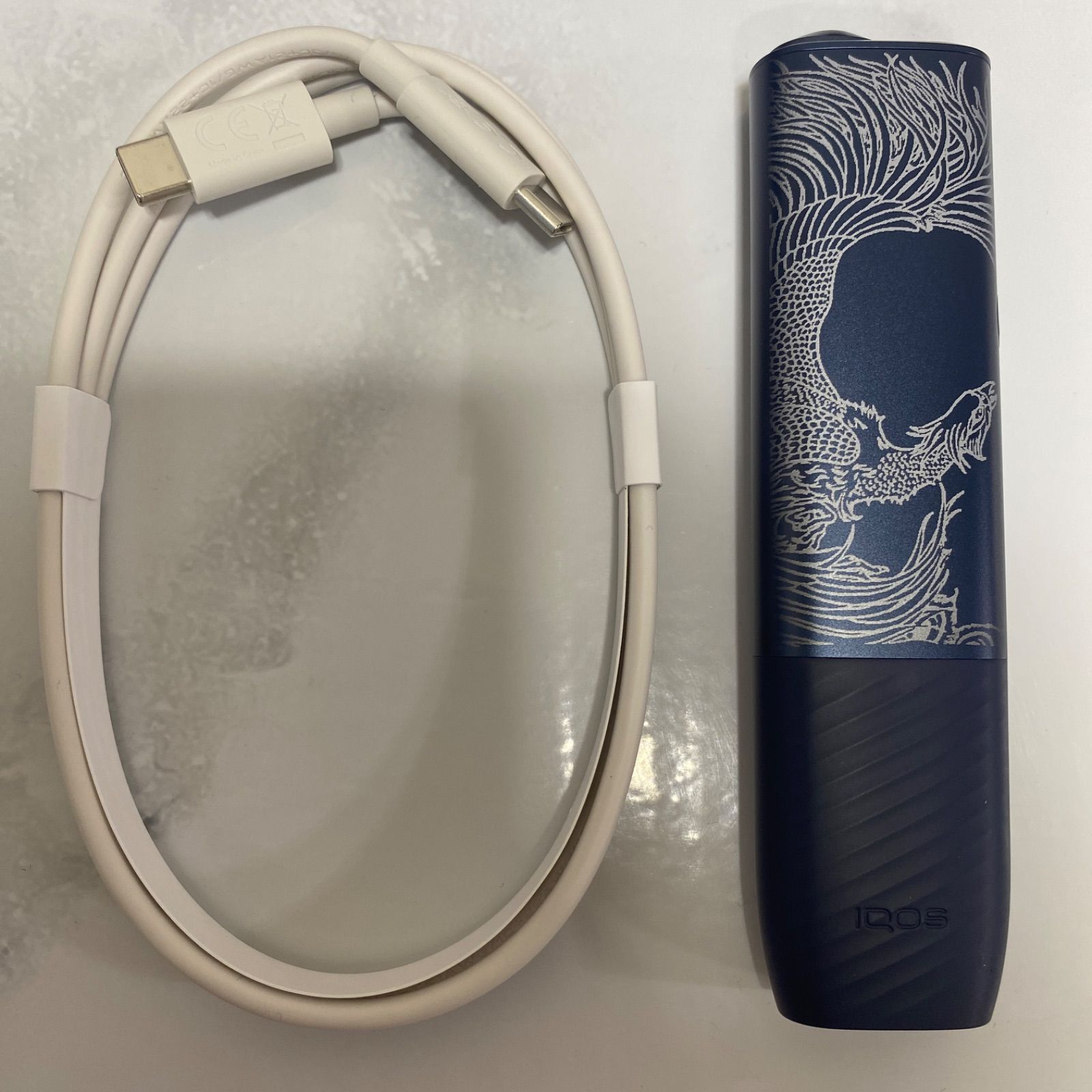 鳳凰 デザイン レーザー加工 iQOS ILUMA i ONE アイコス イルマ i ワン