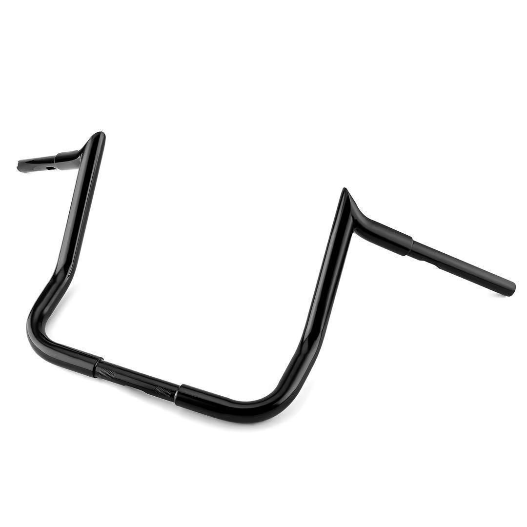 ハーレー ツーリング 12インチ バーガーモンキー ハンドルバー ストリートグライド ウルトラ エレクトラグライド トライグライド FLHX FLHTK FLHTCUTG 2014〜2025対応 カスタムパーツ