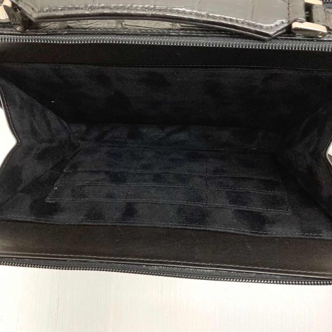 本クロコダイル革 鰐革 日本製 JRA 認定商品 セカンドバッグ クラッチ