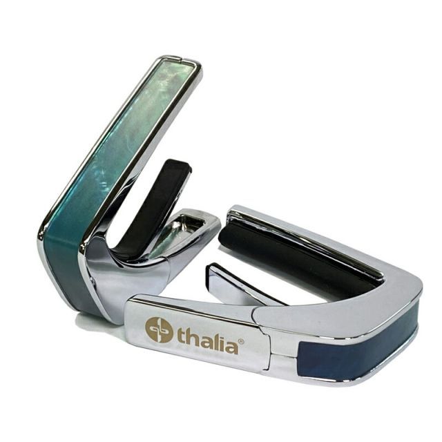 タリア カポ Thalia Capos Limited Series CH-AzureSea | AZURE SEA Chrome ギター 12インチフレットパッド付属