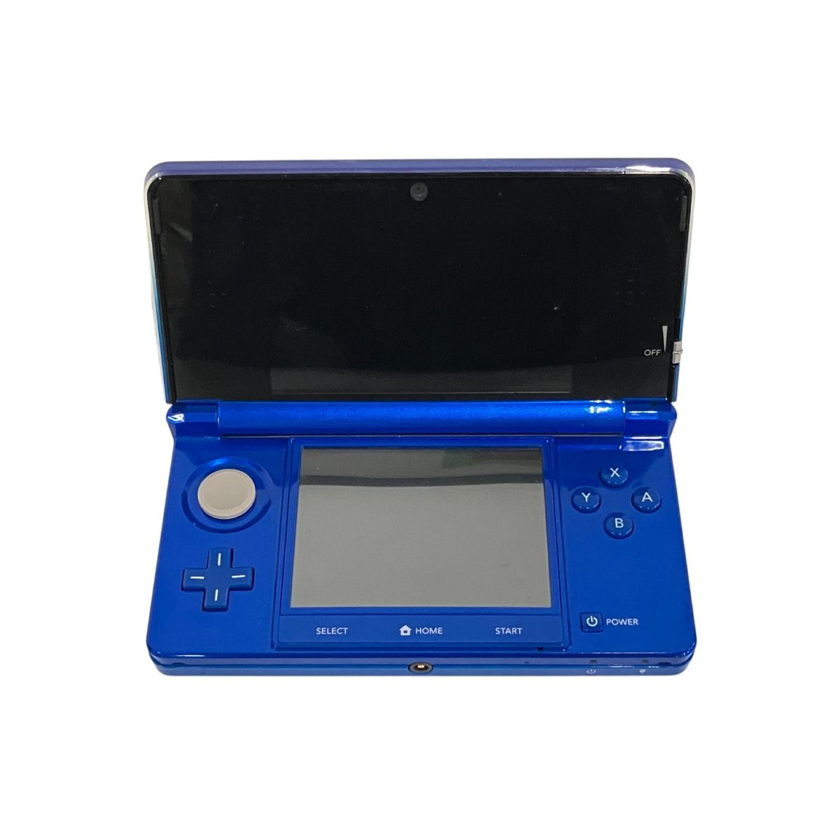 Nintendo 3DS CTR-001 ブルー ゲーム機 家電 ソフト付き 中古