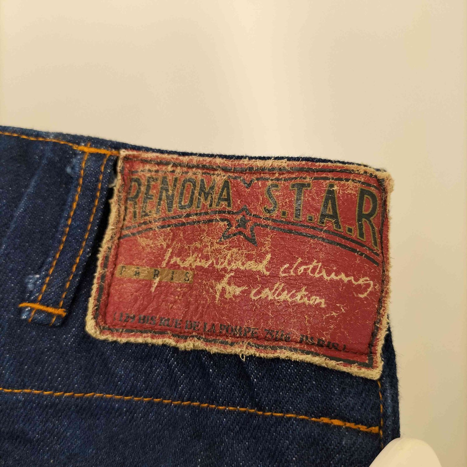 レノマ renoma PARIS タックデニムパンツ メンズ JPN：48 - メルカリ