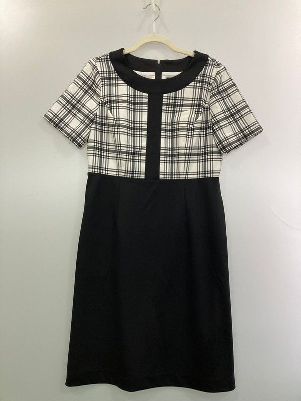 MARY QUANT マリークヮント M53211 ×U-FACTORY ONE-PIECE ワンピース サイズ 13 ホワイト|ブラック レディース 170-250419-ks-102-min