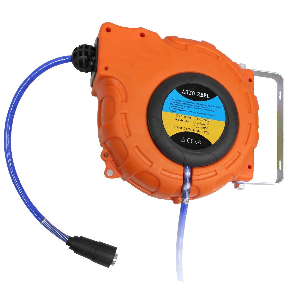 赤字超特価，限定SALE 新品 WEIMALL エアホースリール 15m 自動巻取式 吊り下げ式 ツールパワー 壁掛け対応 その他