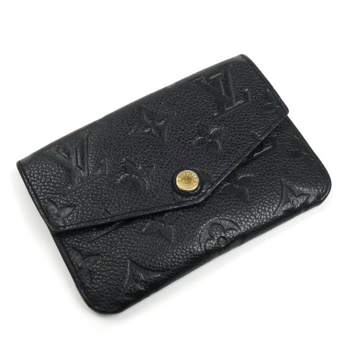 LOUIS VUITTON ルイ ヴィトン ポシェット クレ コインケース モノグラム アンプラント ブラック M60633 TN1178 レディース