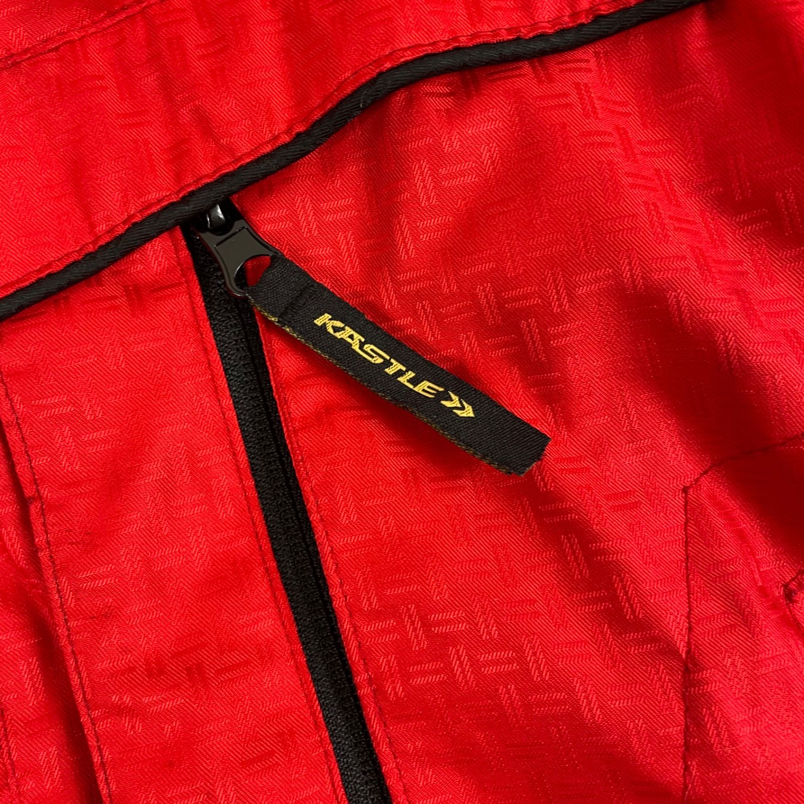 KASTLE スキーウェア 上下セット Lサイズ 赤/黒 セットアップ スノボ