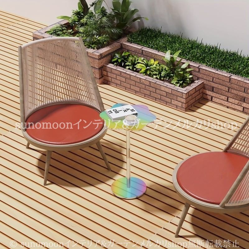 クリア サイドテーブル 花びら オーロラ 天板 スリム おしゃれ かわいい インテリア 北欧 モダン コーヒーテーブル オフィス カフェ MARWIL-DEMENAGEMENTS_CH