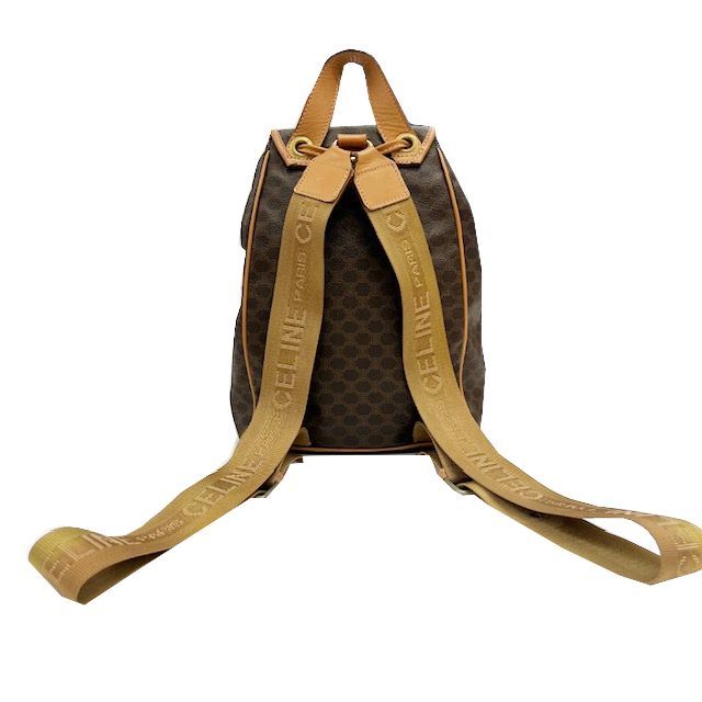 CELINE セリーヌマカダムリュクサック ブラウンビンテージ 中古