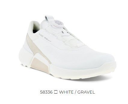 ecco エコー GOLF ゴルフシューズ BIOM H4 Boa バイオム エイチ フォー ボア 108504 WHITE/GRAVEL(58336)