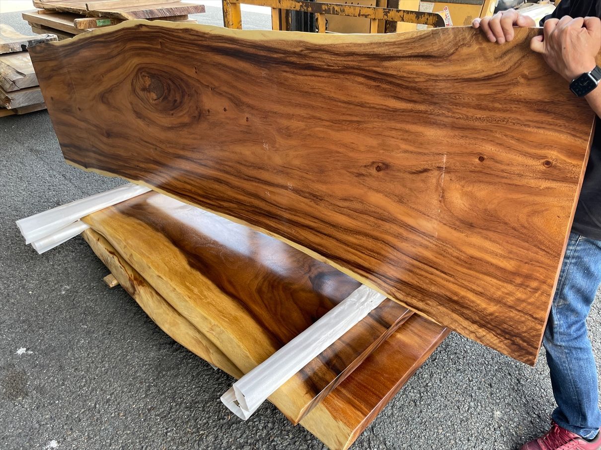 モンキーポッド9004 モンキーポット 一枚板無垢 2630x570-680-780x55