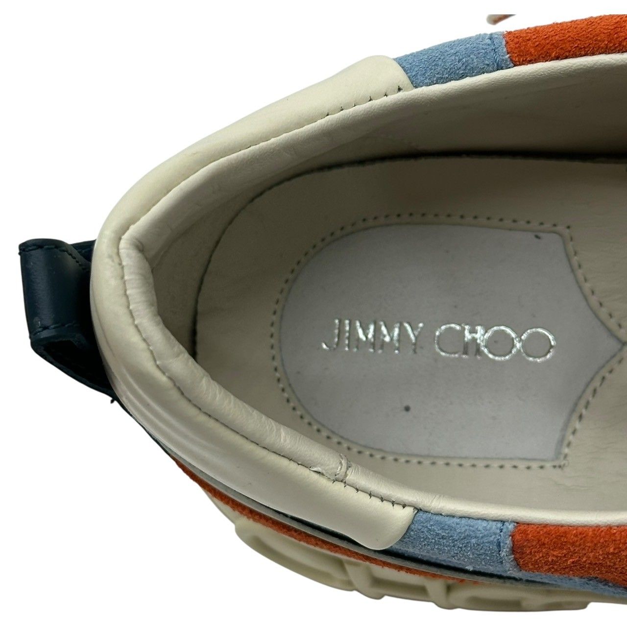 JIMMY CHOO(ジミーチュウ) RAINE スウェード レザー 厚底 スニーカー 