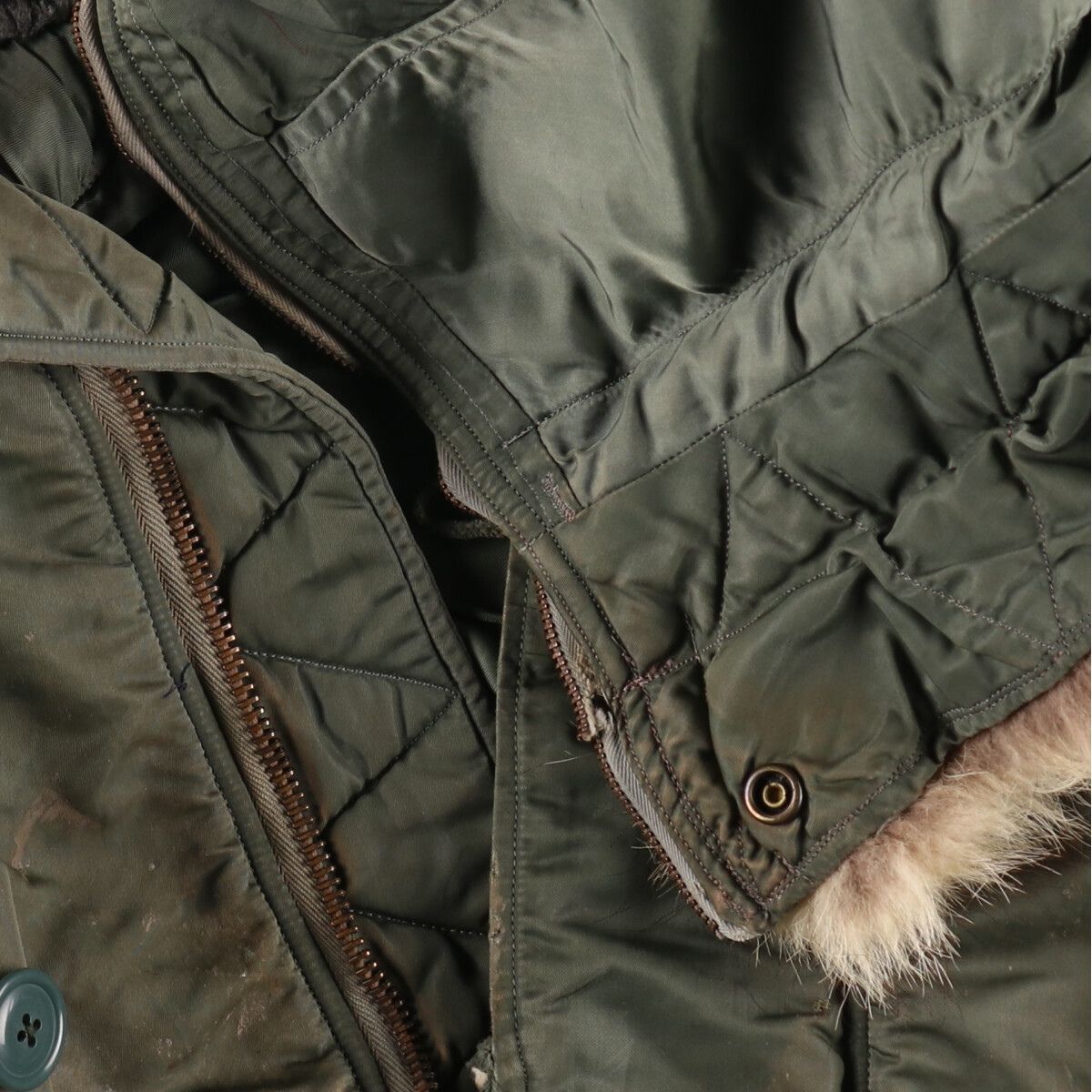 古着 訳アリ特価 60年代 米軍実品 N-2B ミリタリー フライトジャケット