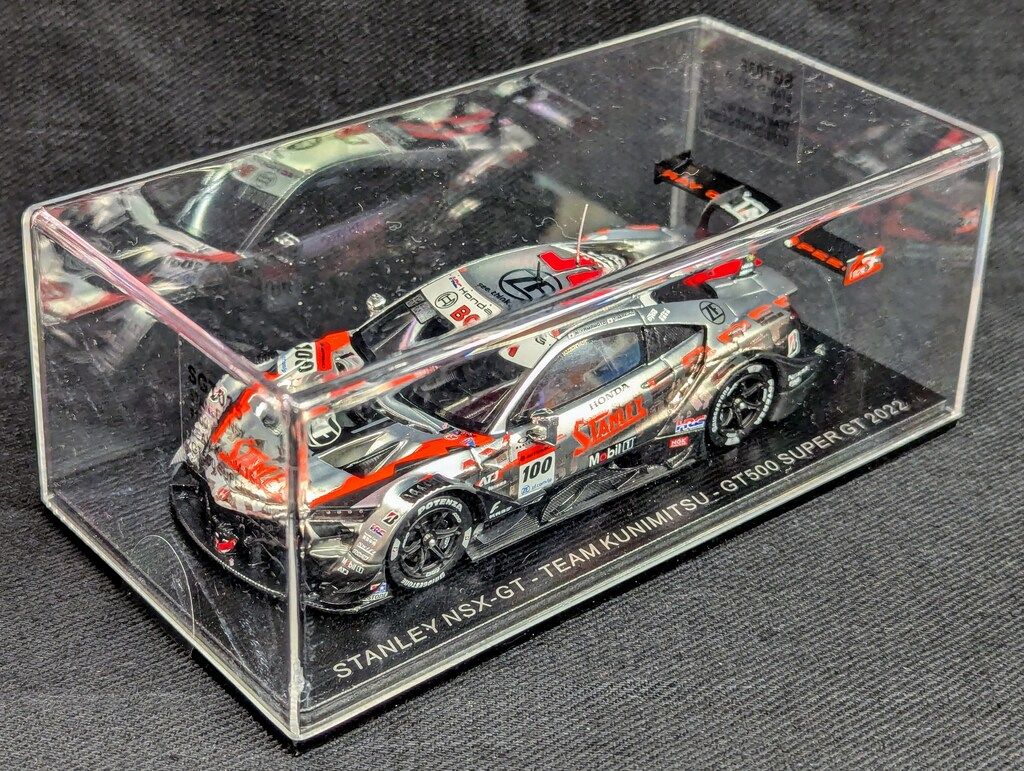 Spark model 1|43 STANLEY NSX-GT No.100 TEAM KUNIMITSU GT500 SUPER GT 2025 Nao