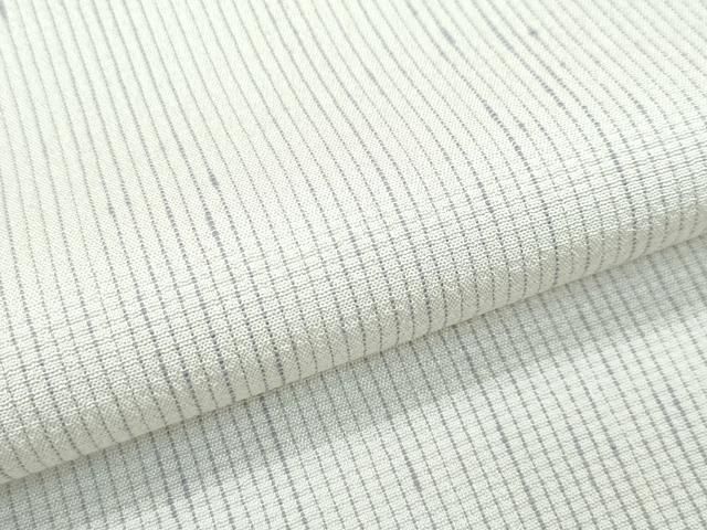 平和屋本店□希少 日本工芸会正会員 小林敬子作 銀座もとじ 紬 単衣 た