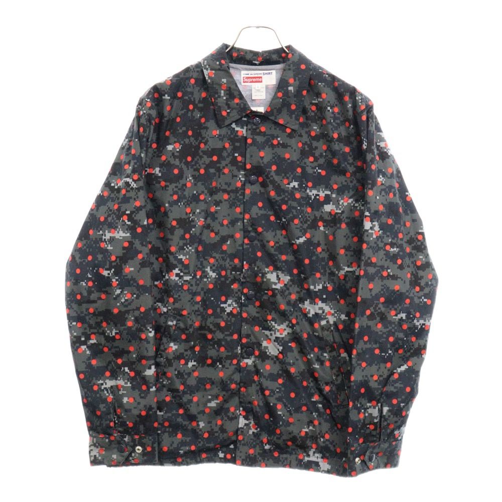 supreme x ギャルソン 13SS デジカモドット コーチジャケット　M SUPREME (シュプリーム) 13SS×COMME des GARCONS SHIRT Coaches