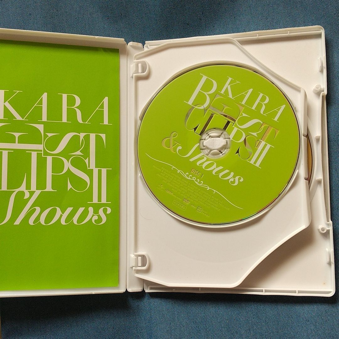 芸能人愛用 KARA BEST CLIPS〈初回限定盤 2枚組〉 DVD2枚組