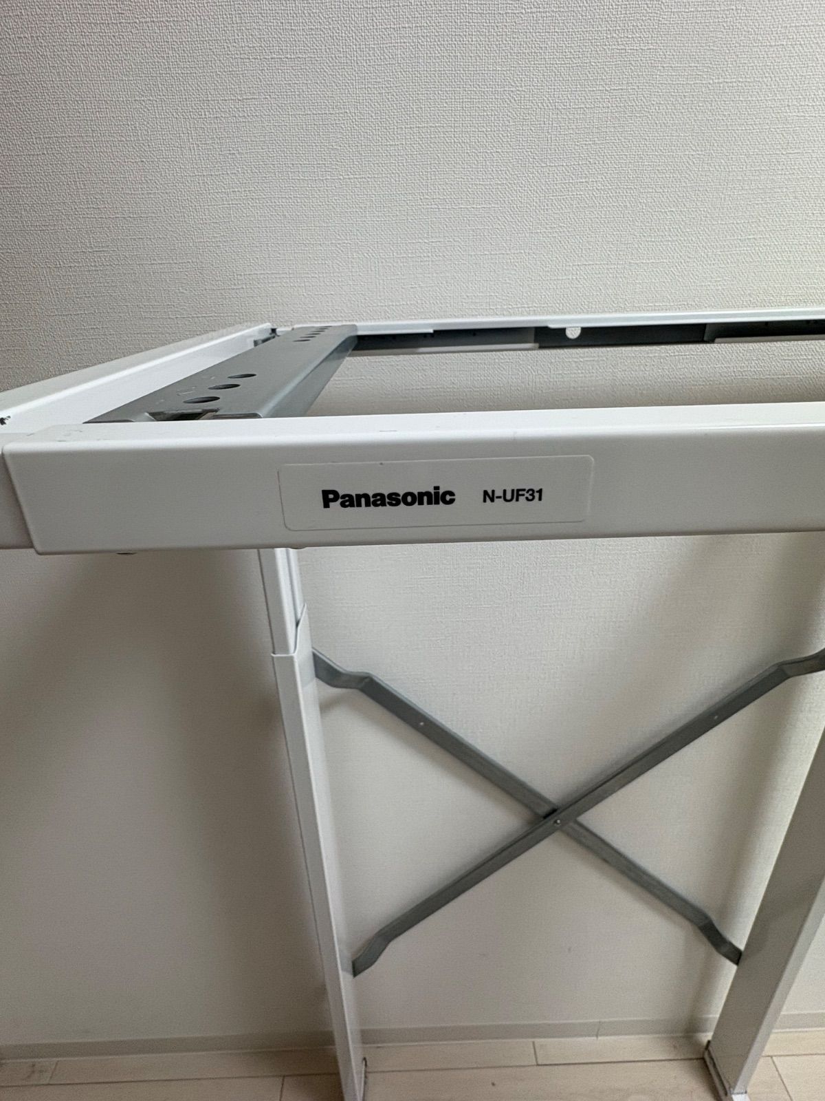 衣類乾燥機用スタンド 高さ調整可能　N-UF31 パナソニック 良い Panasonic 衣類乾燥機用スタンドN-UF31(乾燥機ユニット台)