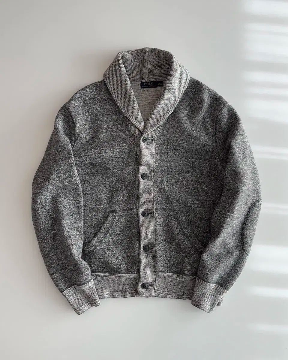 【雷市場（ポンジャン）商品韓国直送】 ポロ Ralph Lauren(ラルフローレン) ショールカラー 肘 パッチ カーディガン L （ 100 ）
