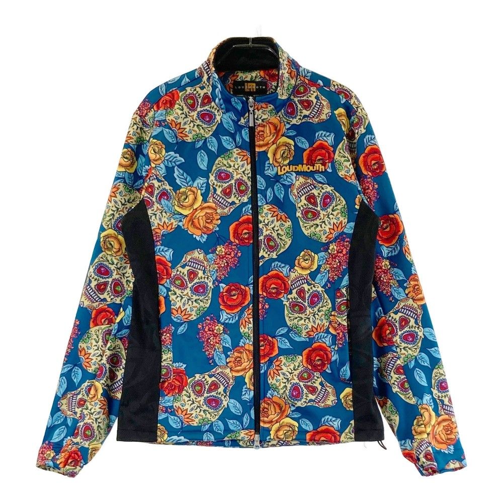 サイズ：M LOUD MOUTH ラウドマウス 裏起毛 ジップジャケット ローザ