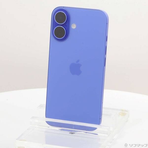 中古品〕 iPhone16 128GB ウルトラマリン MYDU3J／A SIMフリー