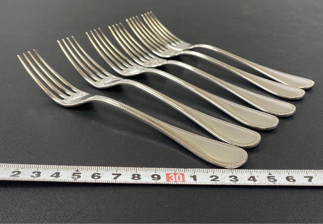 クリストフル パール フォーク6点 268g 東さ6-1017