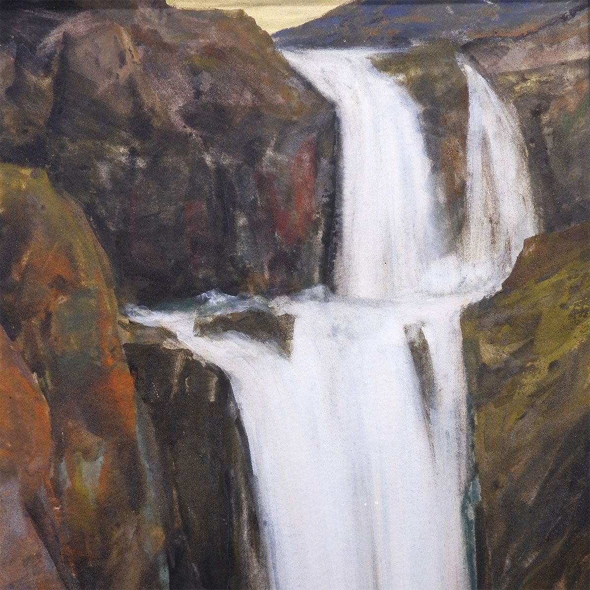 真作保証 竹内浩一 「閑 (犬)」日本画12号 共シール 過去一傑作品 真作