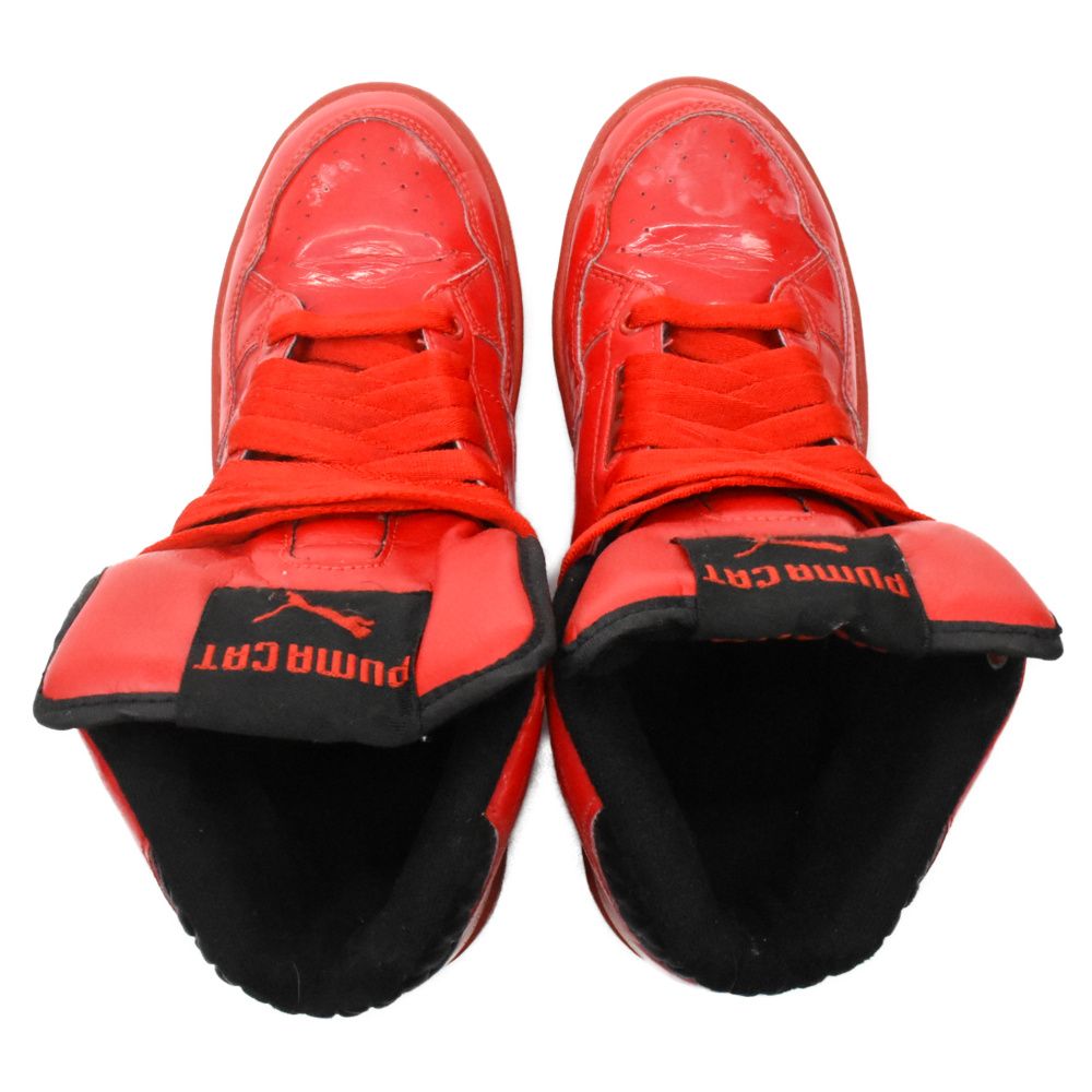PUMA (プーマ) CAT2 SP キャット ハイカットスニーカー レッド US8 